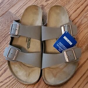 NWT Birkenstock Men's Taupe Sandals Size 11